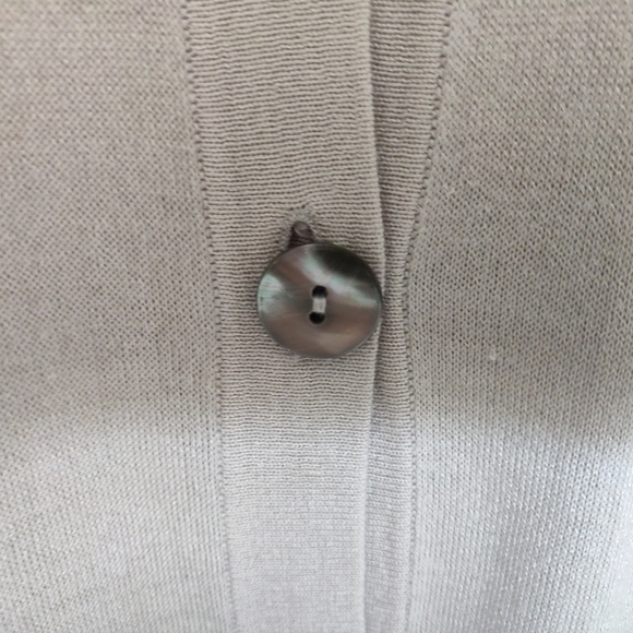 Italian Silk/Cotton Cardigan - Picture 3 of 6